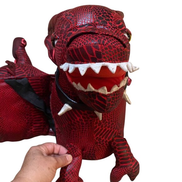 Hollow's Eve Red Dragon Costume Backpack Adjustable Straps Halloween Kids 3-7 - Picture 5 of 6